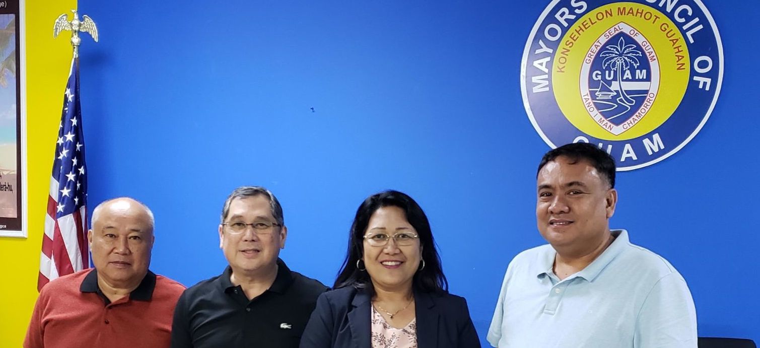 Western Visayas delegation visits Guam mayors council